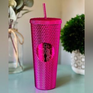NEW Starbucks 24oz Sangria Studded Tumbler